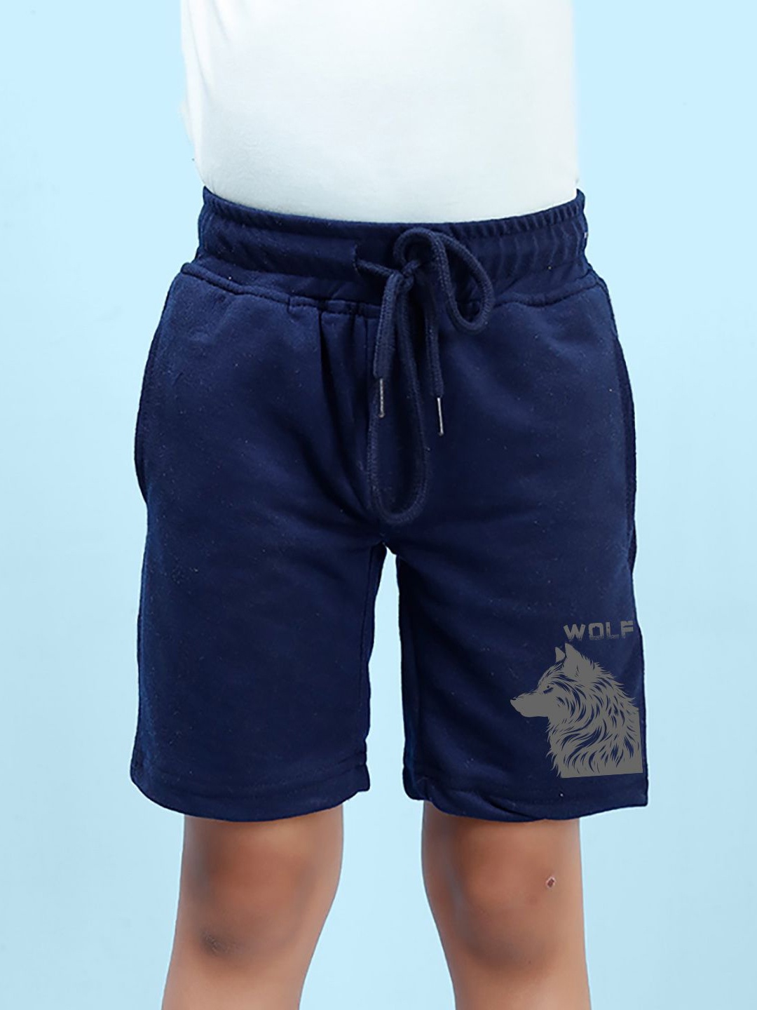 

NUSYL Boys Printed Shorts, Blue