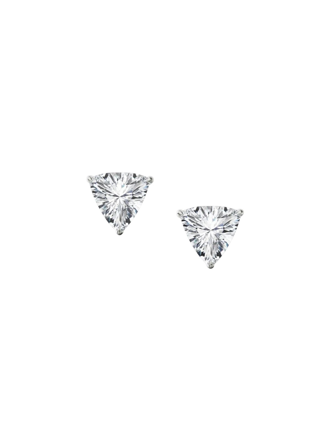 

Emori 0.5 CT Trillion Lab Grown Diamond Studs, Silver