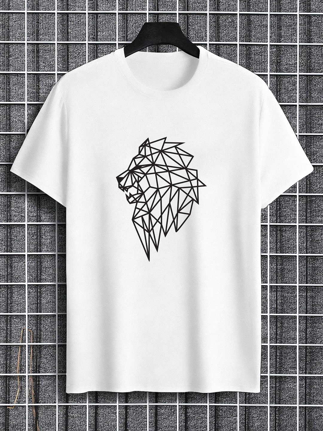 

TOGS & TERRE Women Graphic Printed Round Neck Cotton T-shirt, White