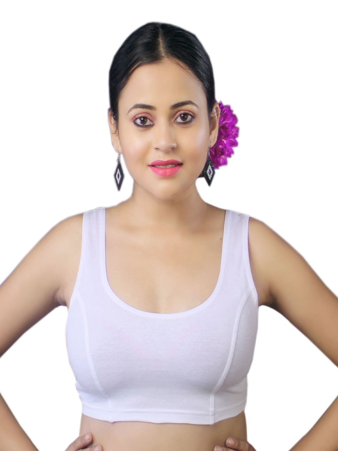 

Abhi Women Bralette Cotton Top, White