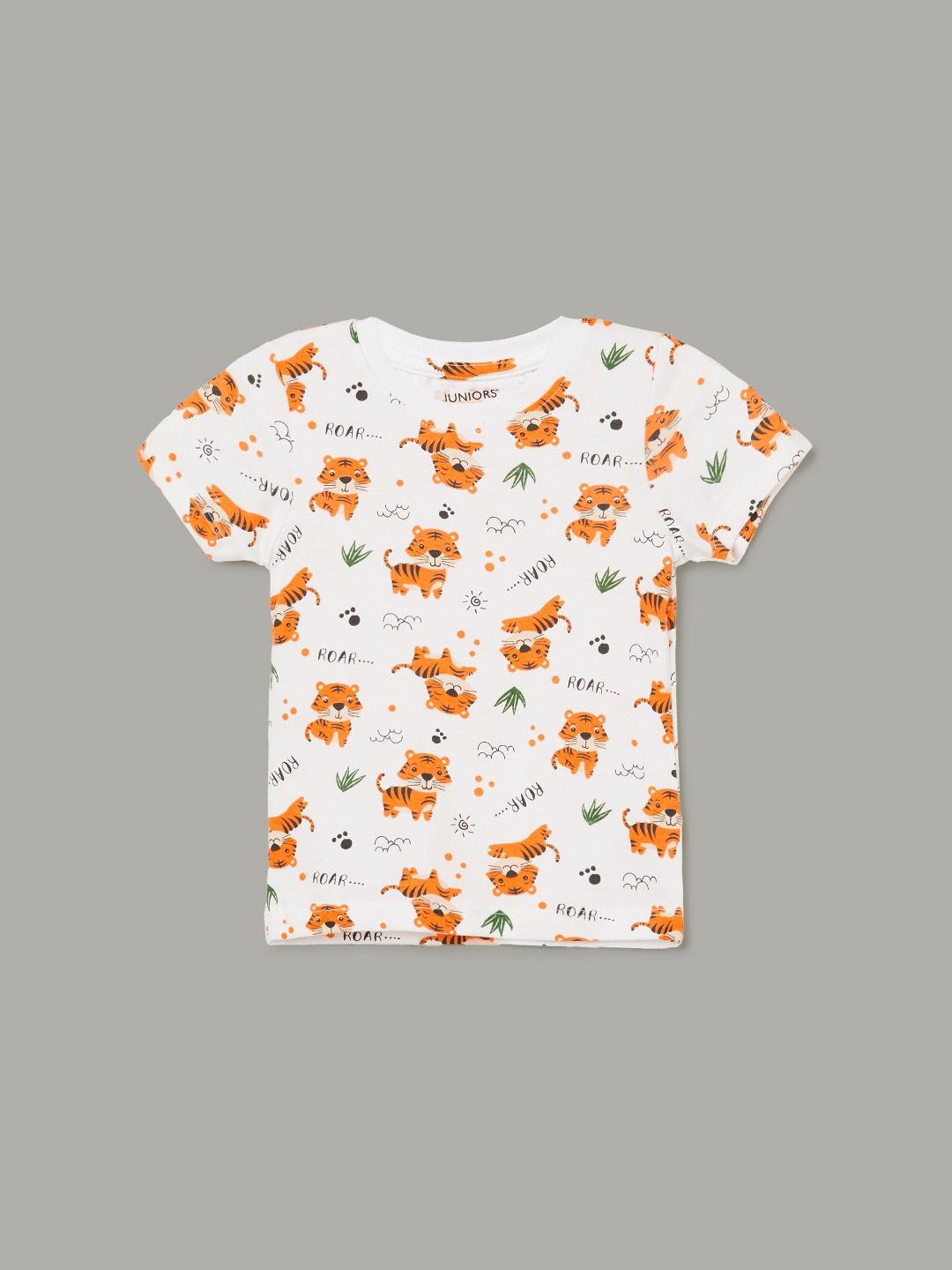 

Juniors by Lifestyle Boys Printed Applique T-shirt, White
