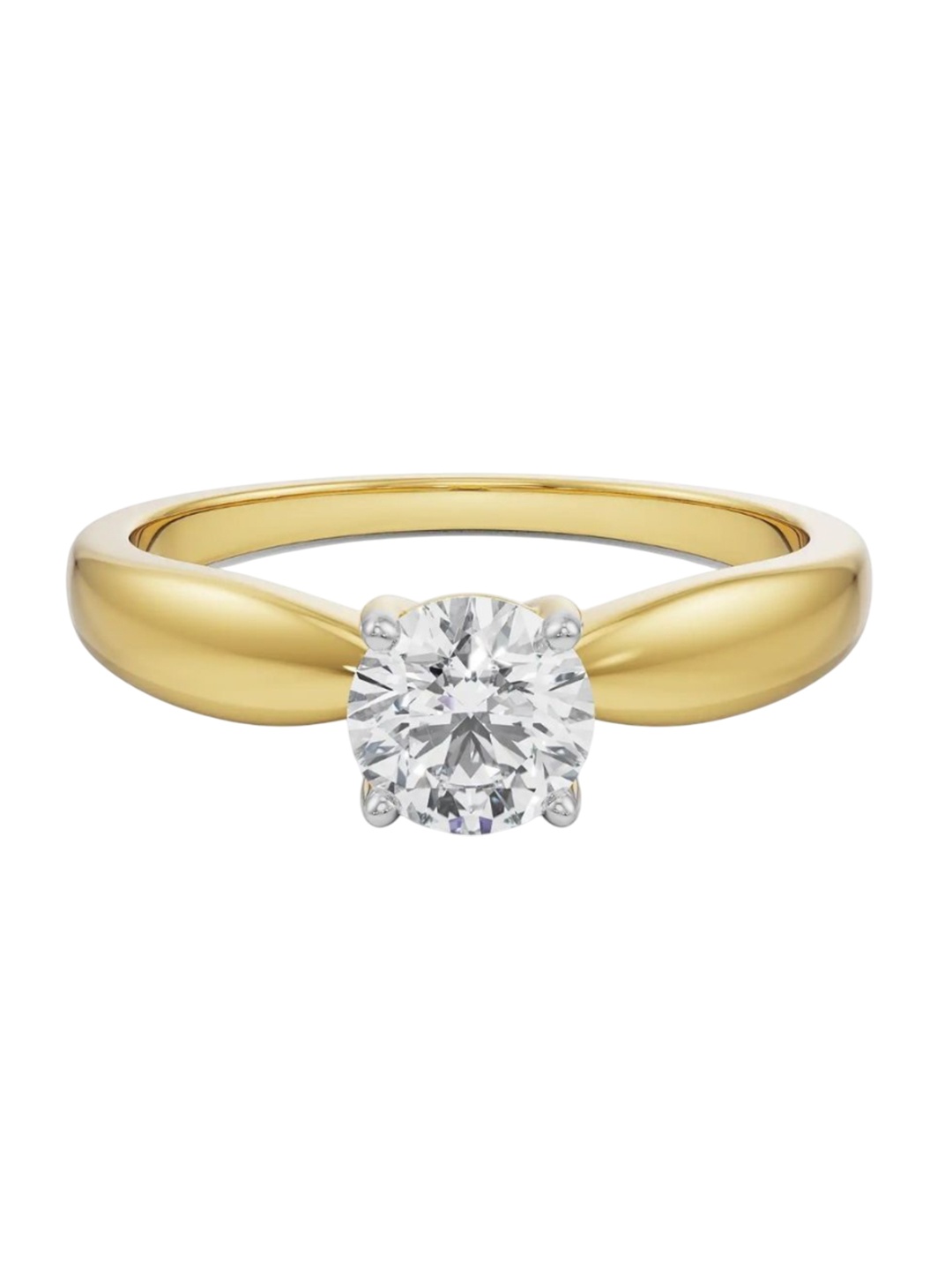 

Emori Diana Solitaire 0.5 Diamond 18kt Gold Ring 4.17gm, Yellow