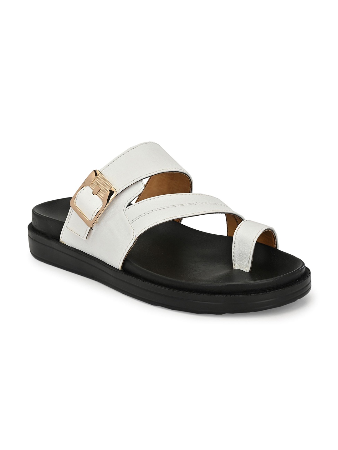 

Eego Italy Men Comfort Sandals, White