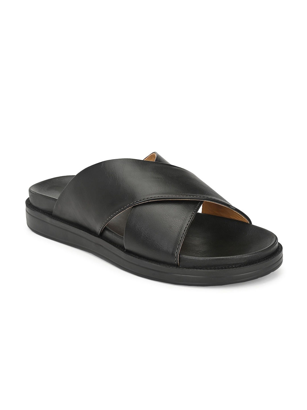 

Eego Italy Men Comfort Sandals, Black