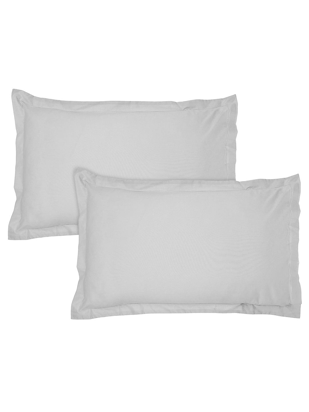 

Kuber Industries White 2 Pieces Pure Cotton Rectangle Pillow Covers