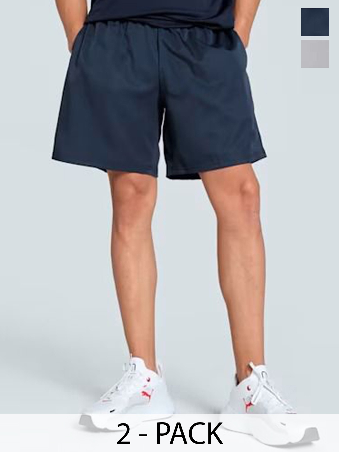 

Moda Rapido Men Training or Gym Shorts, Navy blue