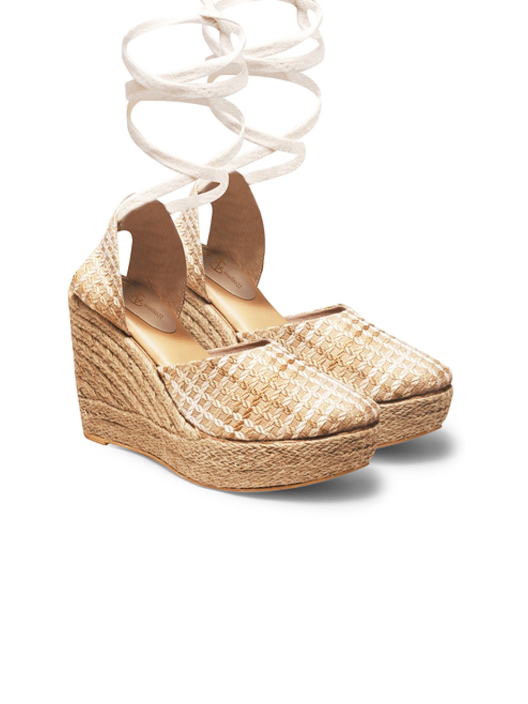 

Insolito22 Wedge with, Beige