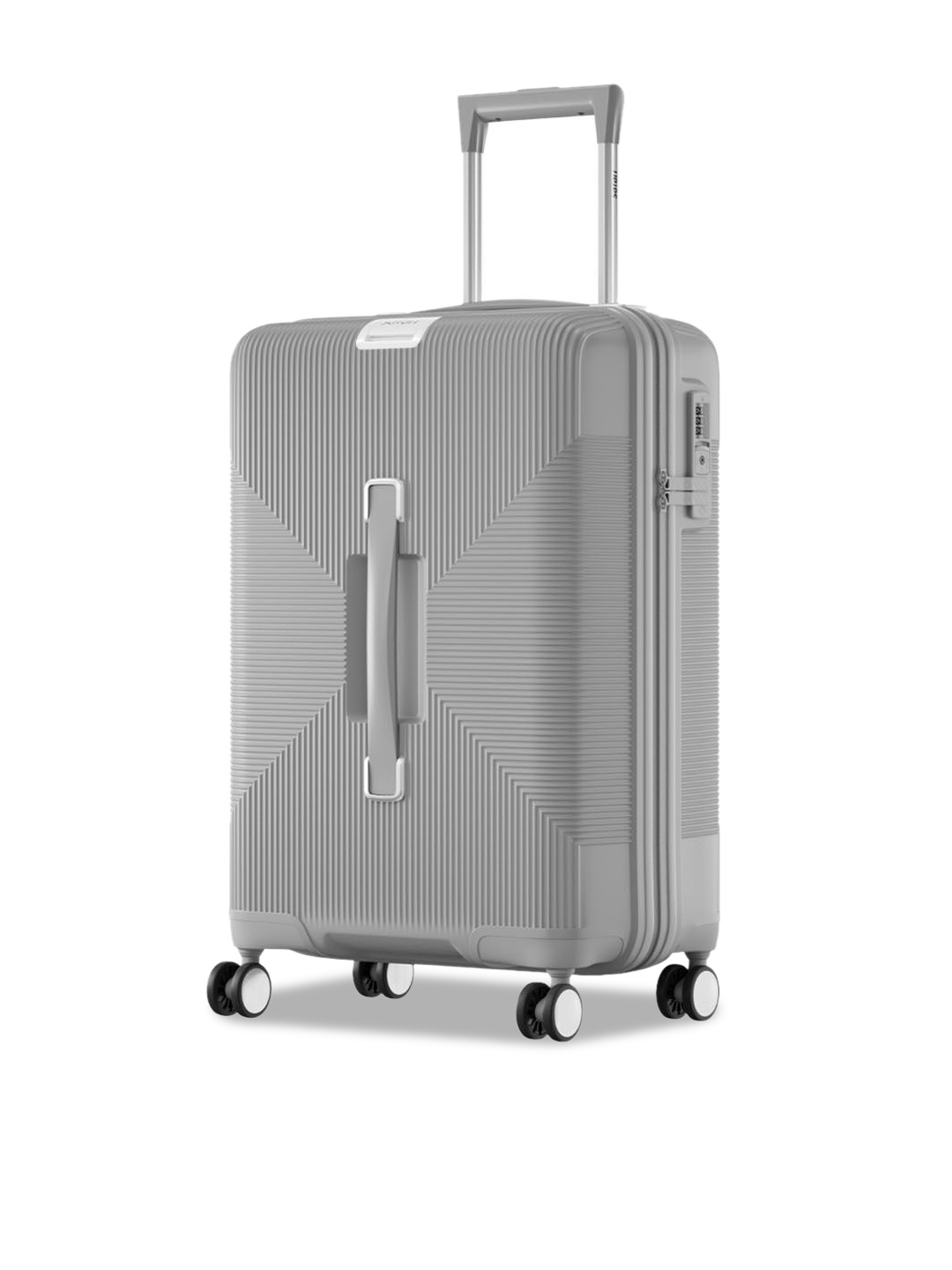 

Safari Select Trunk Textured Large Trolley Suitcase, Grey