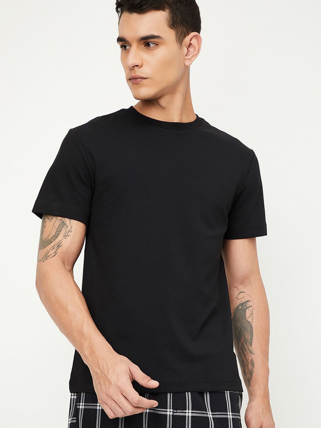 

max Men Pockets T-shirt, Black