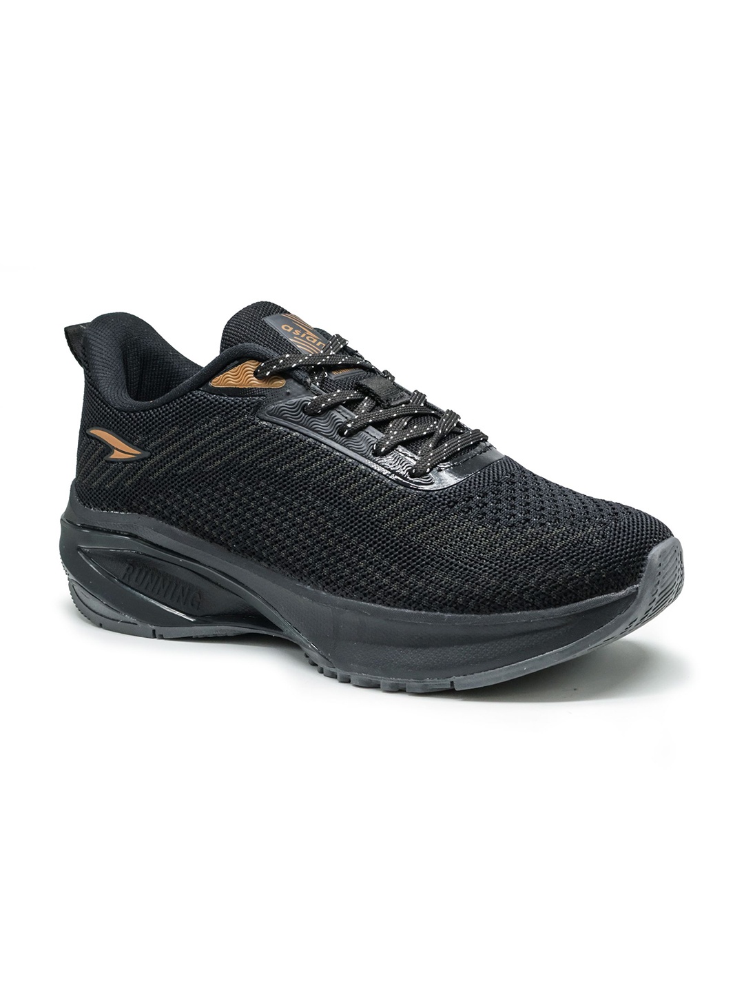 

ASIAN TITAN-04 Men Mesh Running Non-Marking Shoes, Black