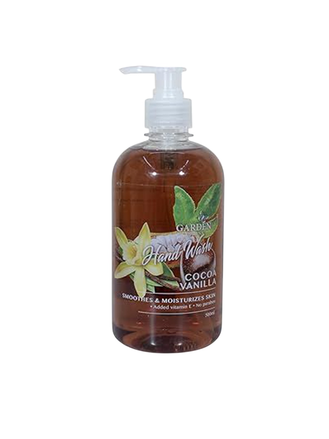 

Garden Bliss Cocoa Vanilla Vitamin E Hand Wash For Moisturizing - 500 ml, Brown
