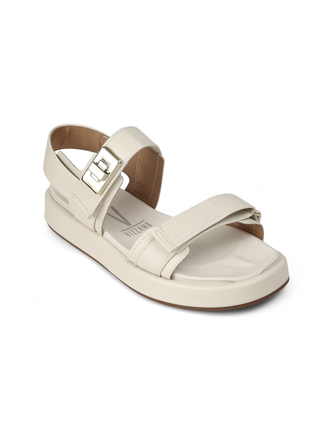 

Vizzano Women Open Toe Flats, Off white