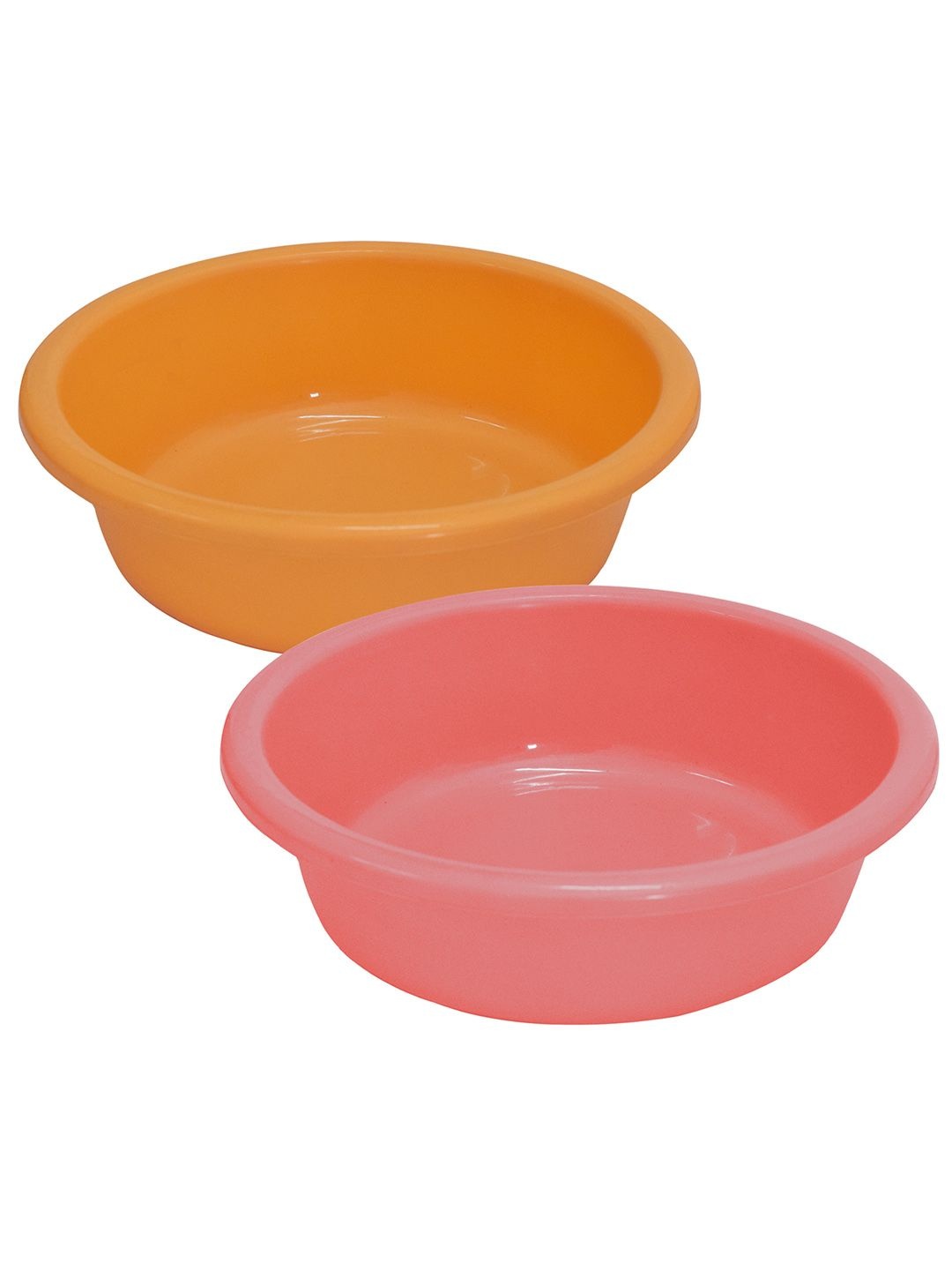 

Kuber Industries Yellow & Pink 2 Pieces Knead Dough Baskets 6L