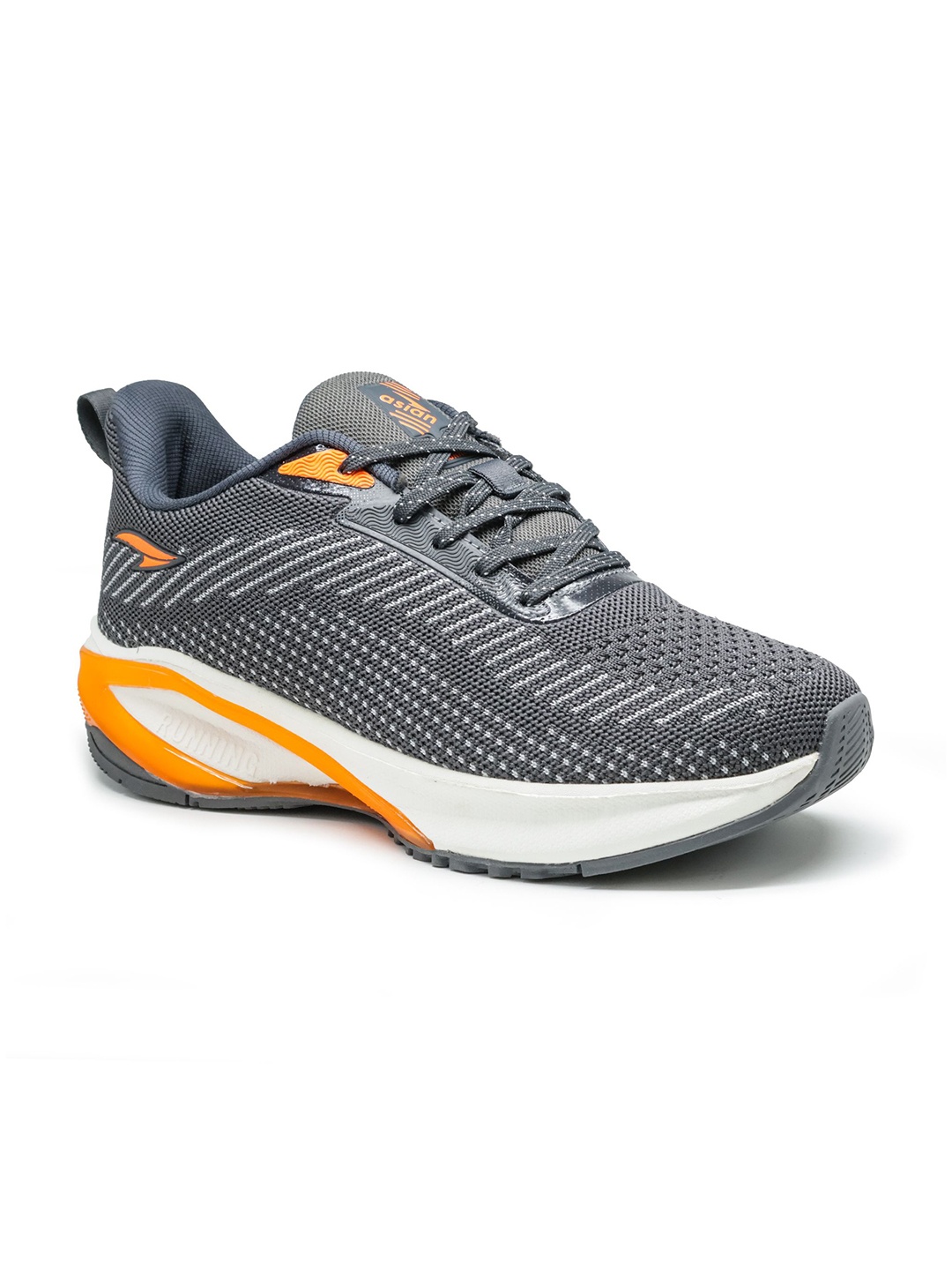 

ASIAN Men Mesh Running Non-Marking Shoes, Grey