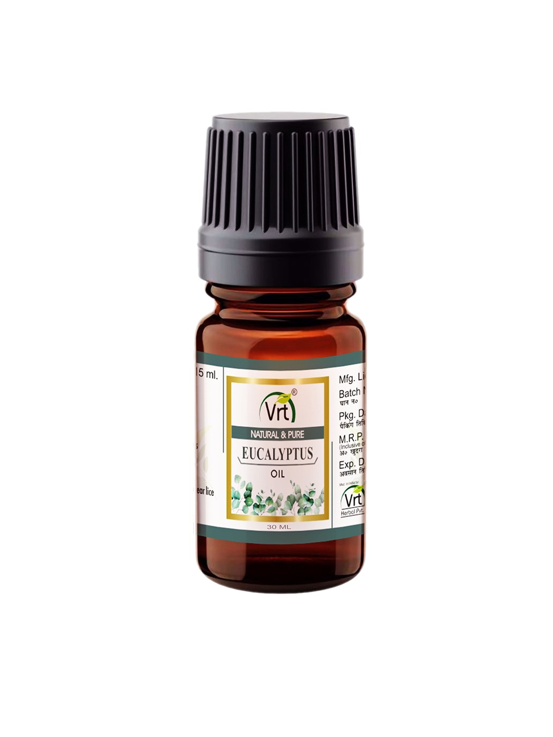 

VRT HERBAL Eucalyptus Essential Oil For Anti-Ageing- 15 ml, Brown