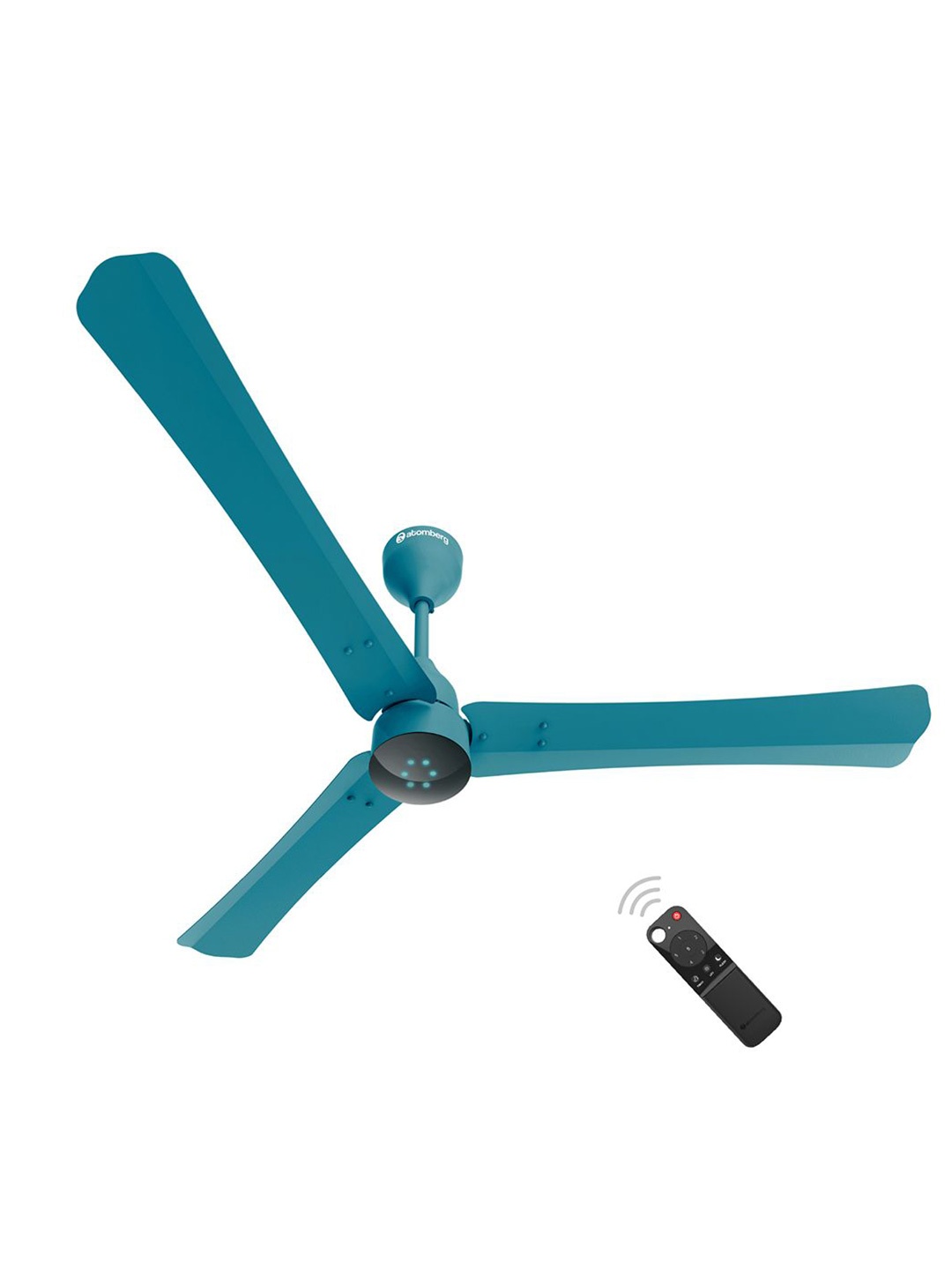

Atomberg Technologies Renesa+1200 Blue Aegean Remote Controlled 3 Blades Ceiling Fan