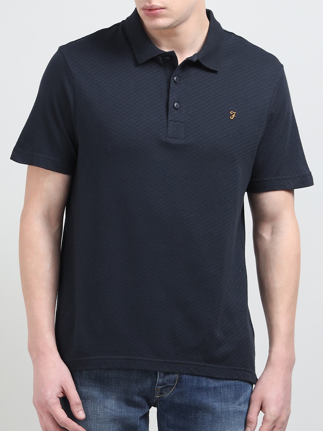 

Farah Men Polo Collar Pockets T-shirt, Na