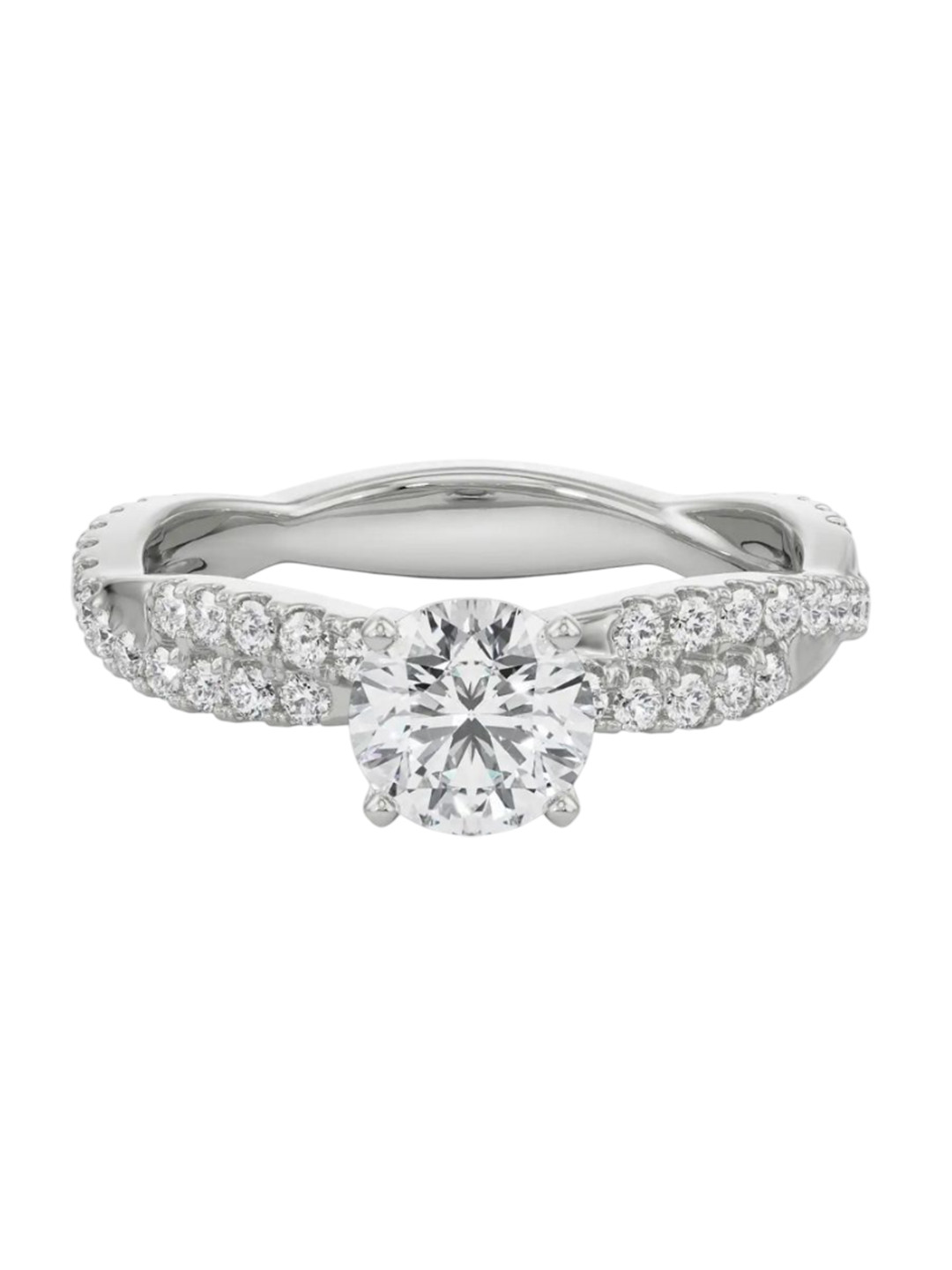 

EmoriAlia Women18Kt White Gold Diamond Ring