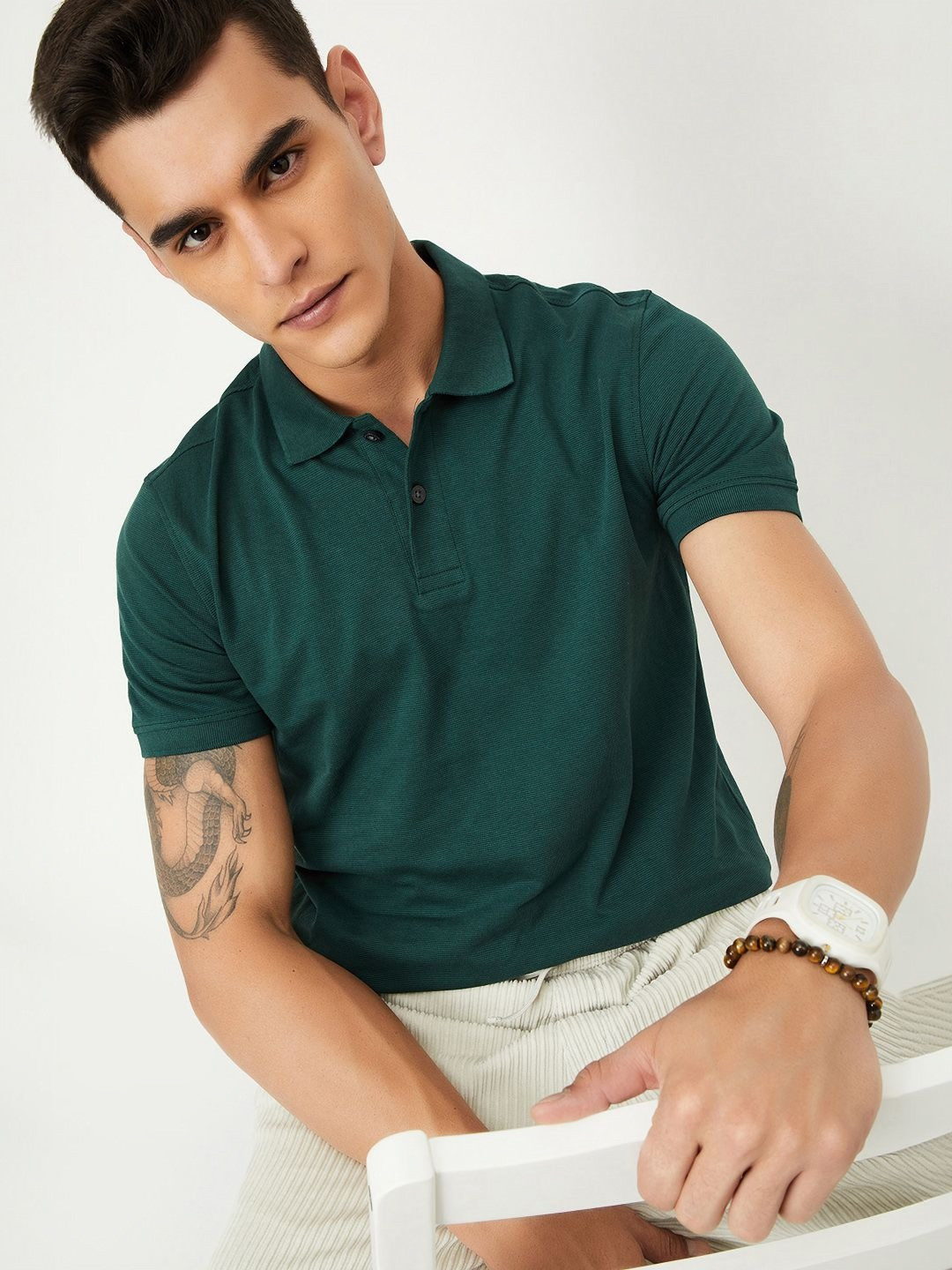 

max Men T-shirt, Green