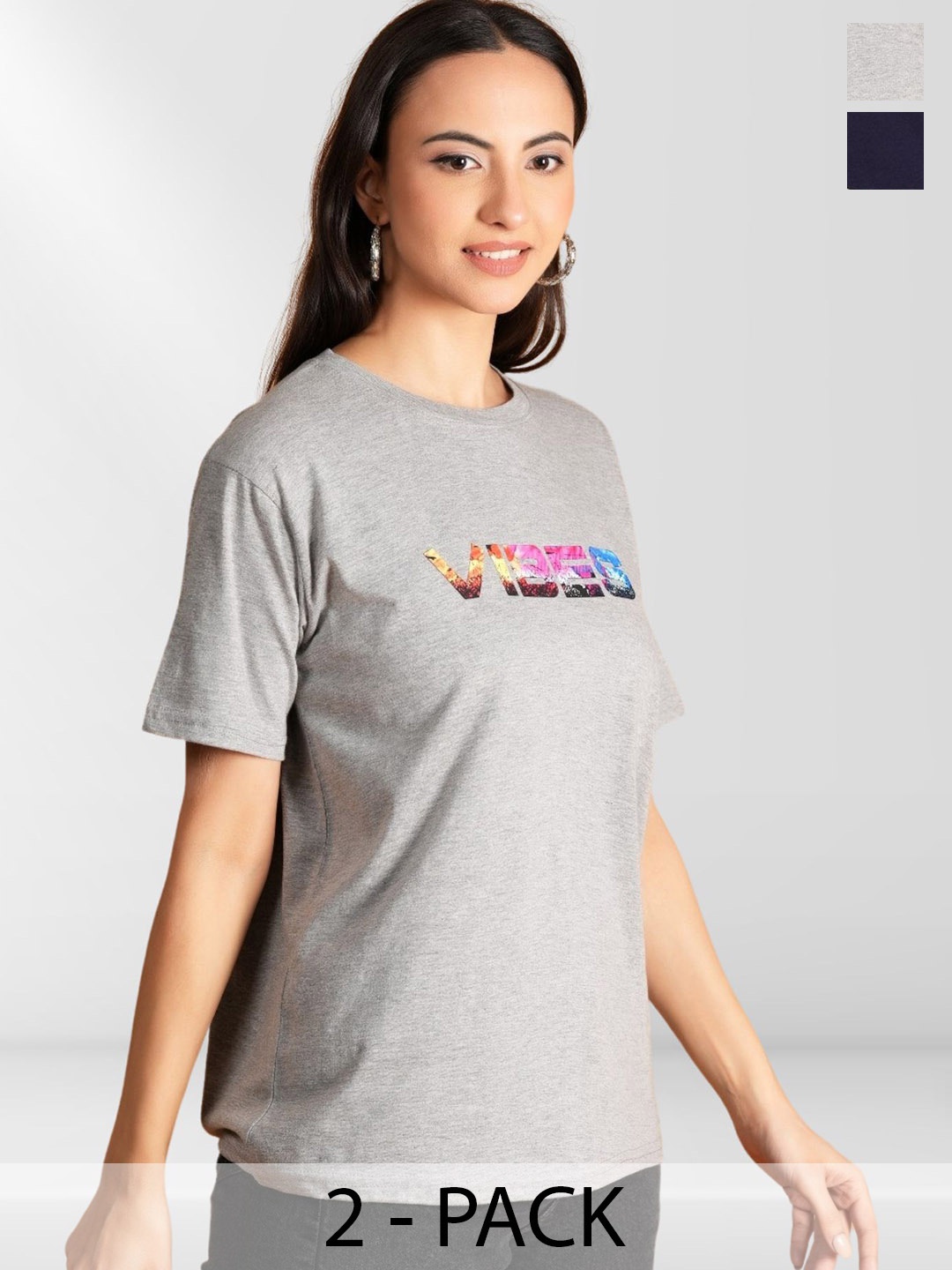 

BAESD Women Typography 2 Printed T-shirt, Multi