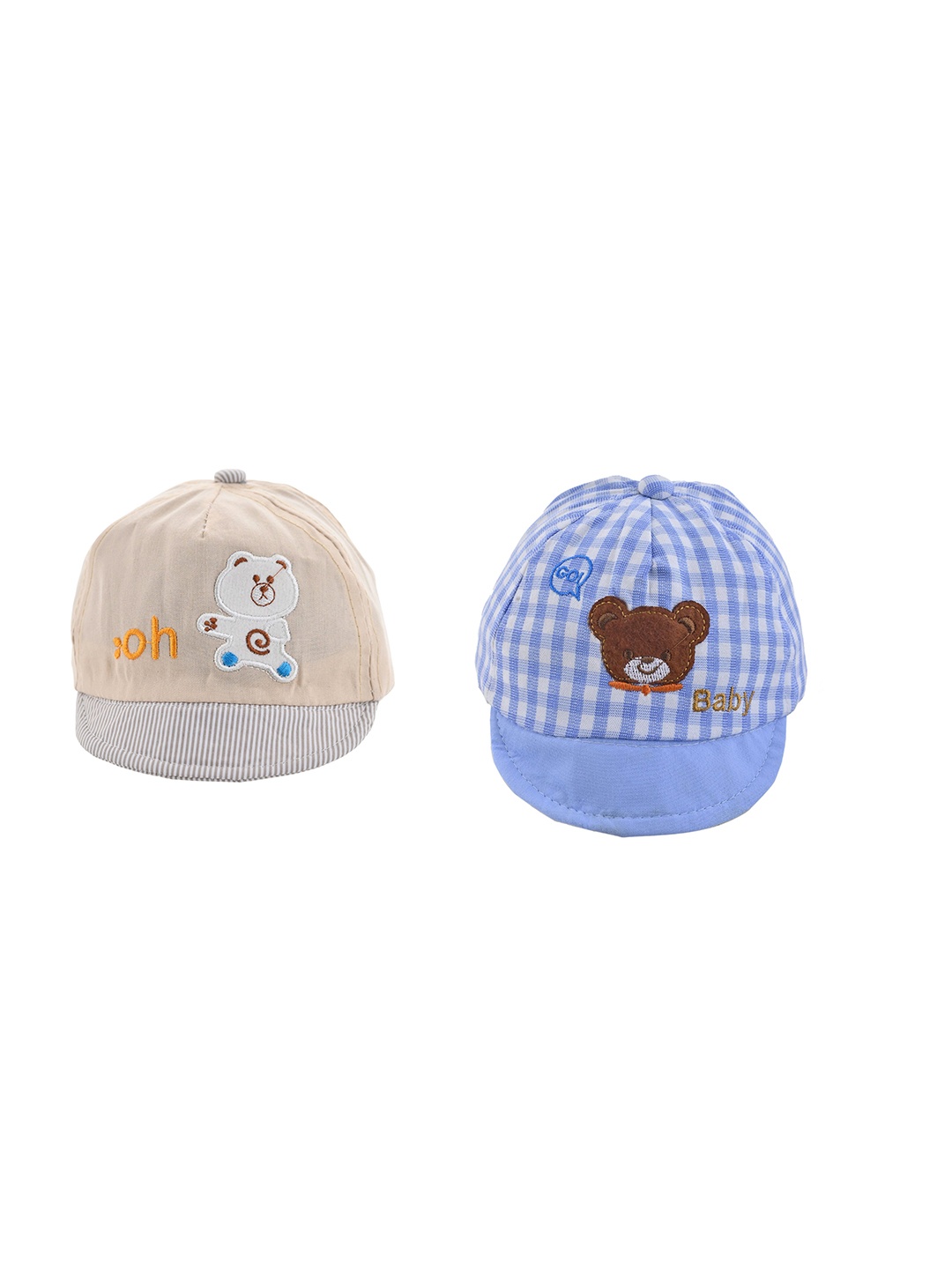 

SHOP FRENZY Kids Printed Baseball Cap, Beige