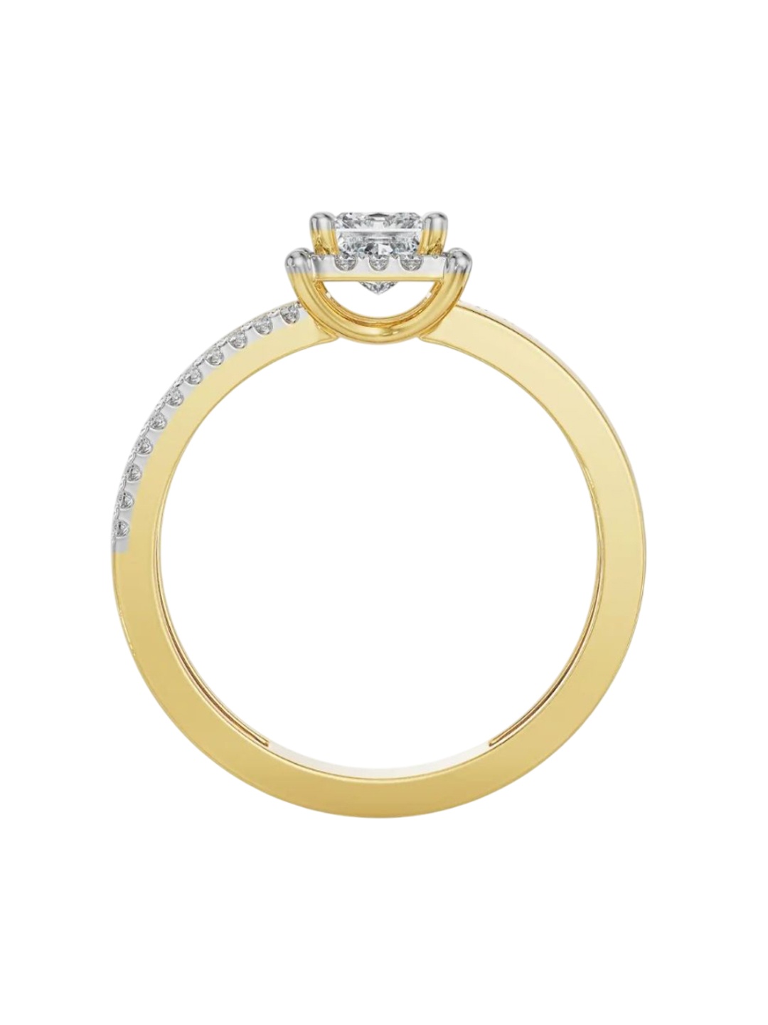 

Emori Camila 14 Kt Gold and 0.54 Diamond Ring, Yellow