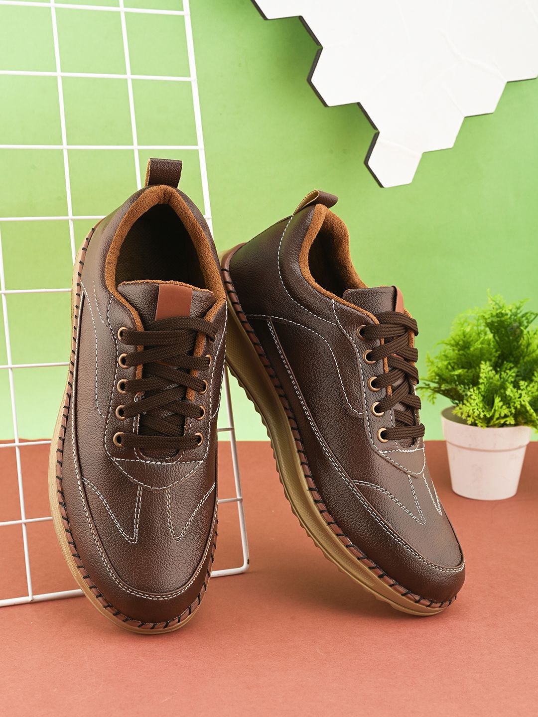 

Killer Men Lace-Ups Sneakers, Brown