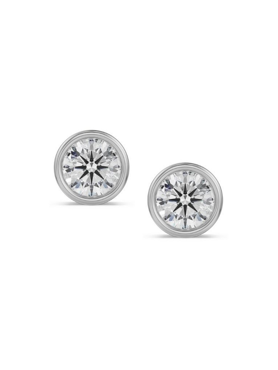 

Emori 1 CT Solid Round Diamond Studs, Yellow