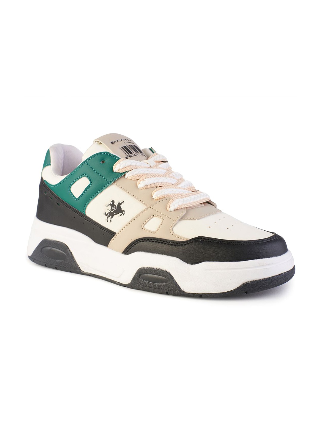 

Buckaroo PARADOX Men Colourblocked Lace-Ups Sneakers, White