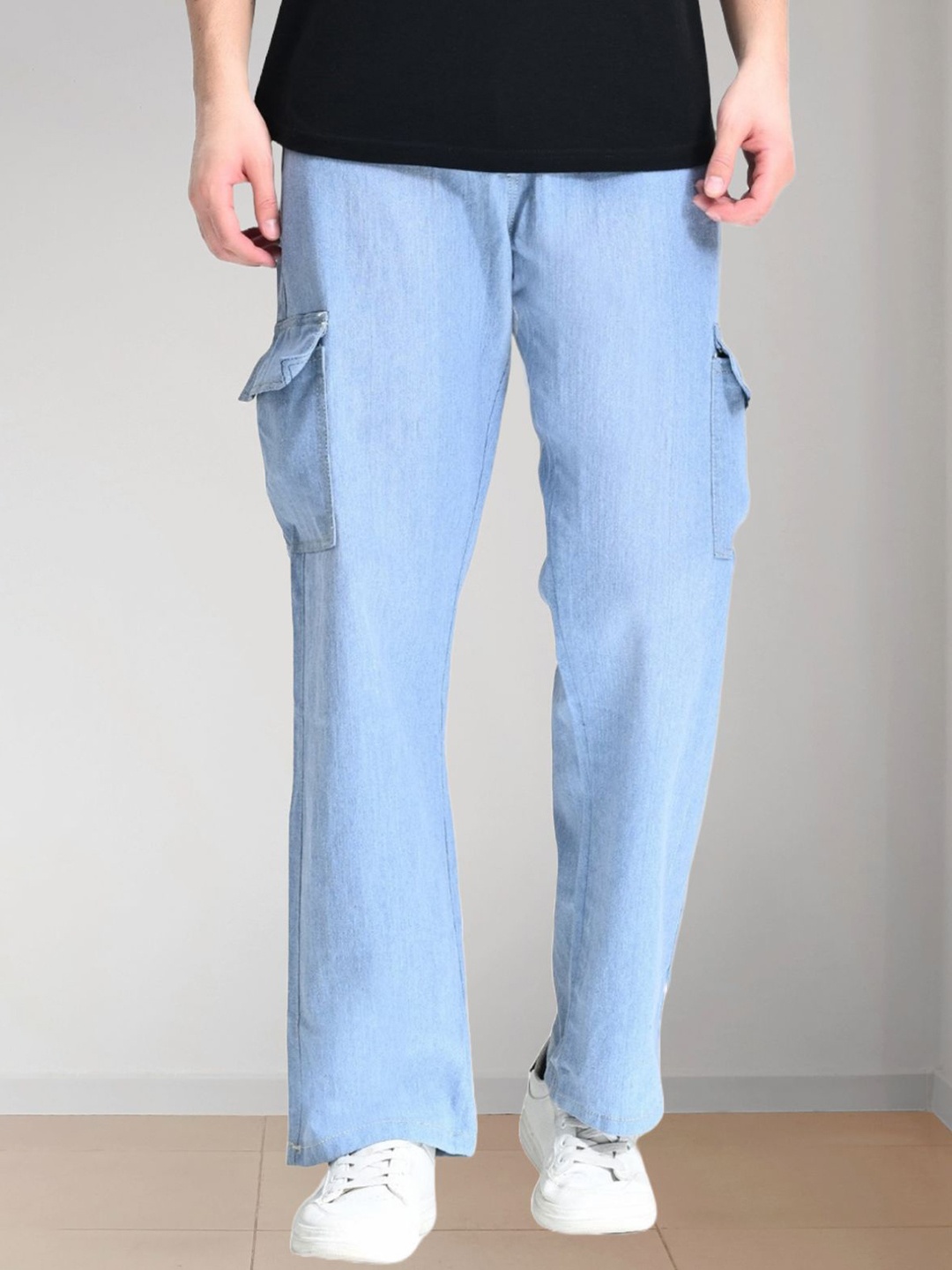 

COMFITS Men Cotton Mid-Rise Jeans, Blue