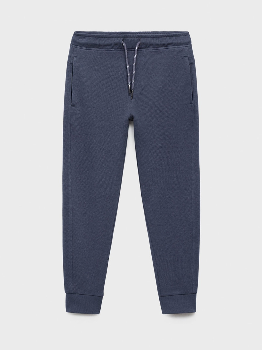 

Mango Kids Boys Pure Cotton Joggers, Blue