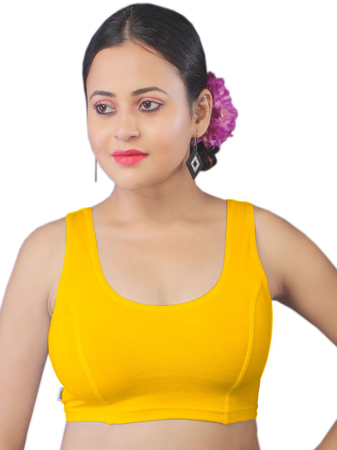 

Abhi Readymade Stylish Yellow Top