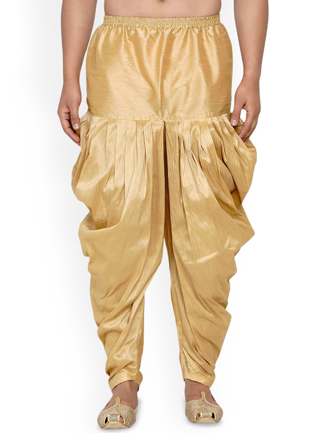 

VEERA PARIDHAAN Men Dhotis, Gold