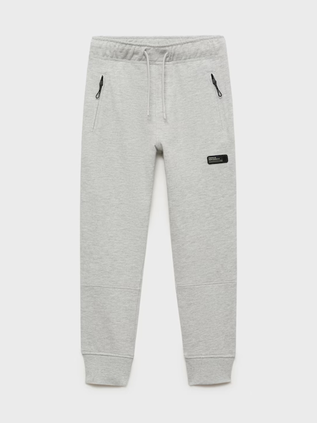 

Mango Kids Boys Knitted Joggers, Grey melange