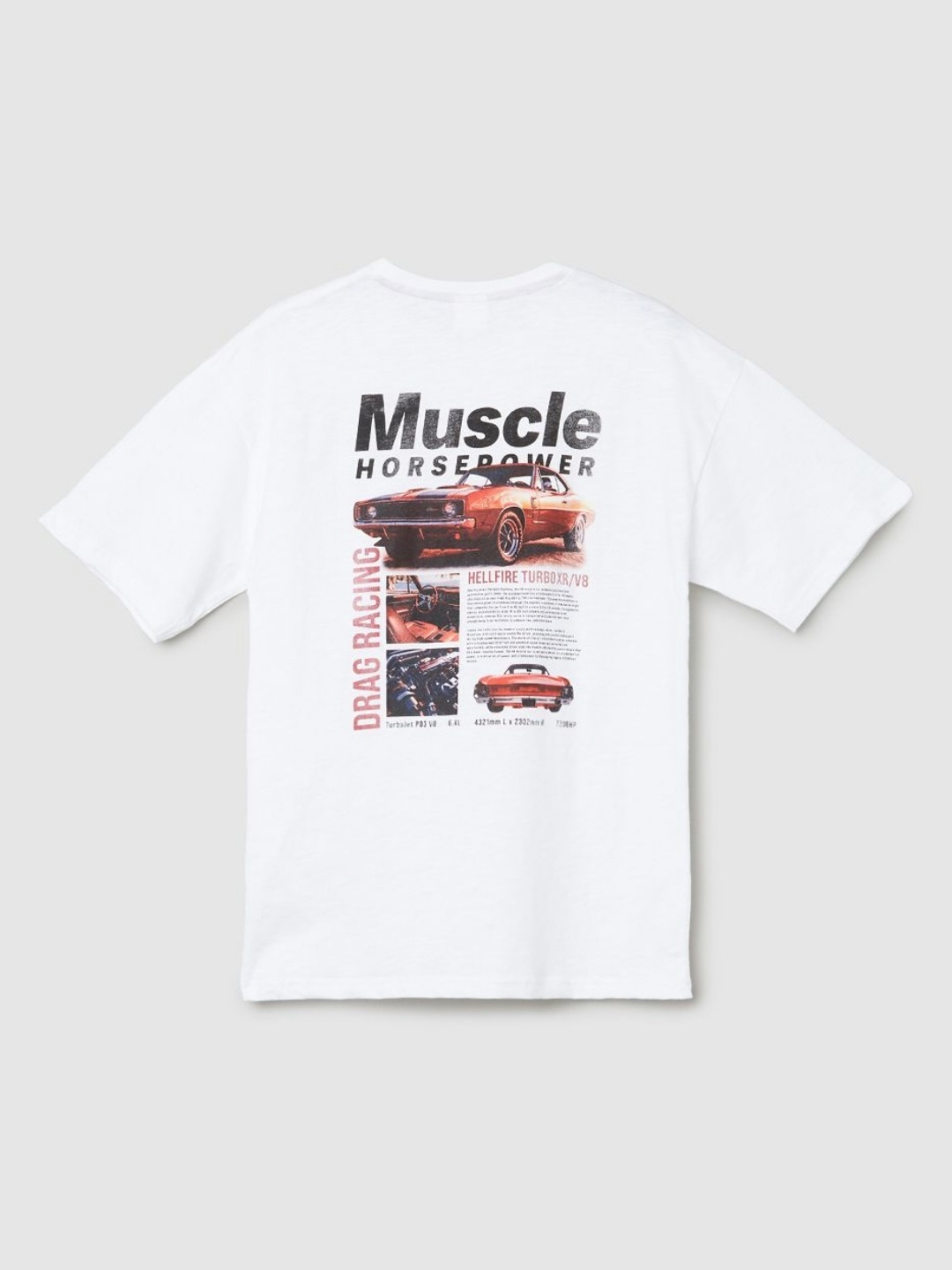

max Boys Applique T-shirt, White