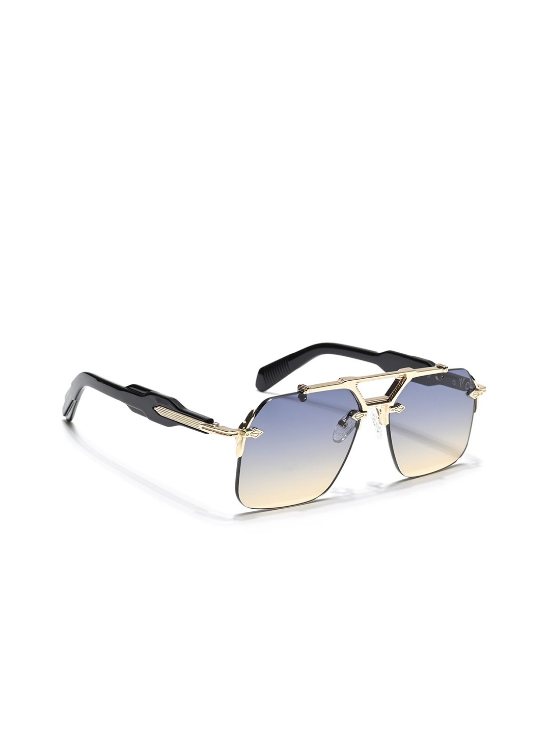 

Voyage Unisex Wayfarer Sunglasses with UV Protected Lens 98212MG5880, Grey