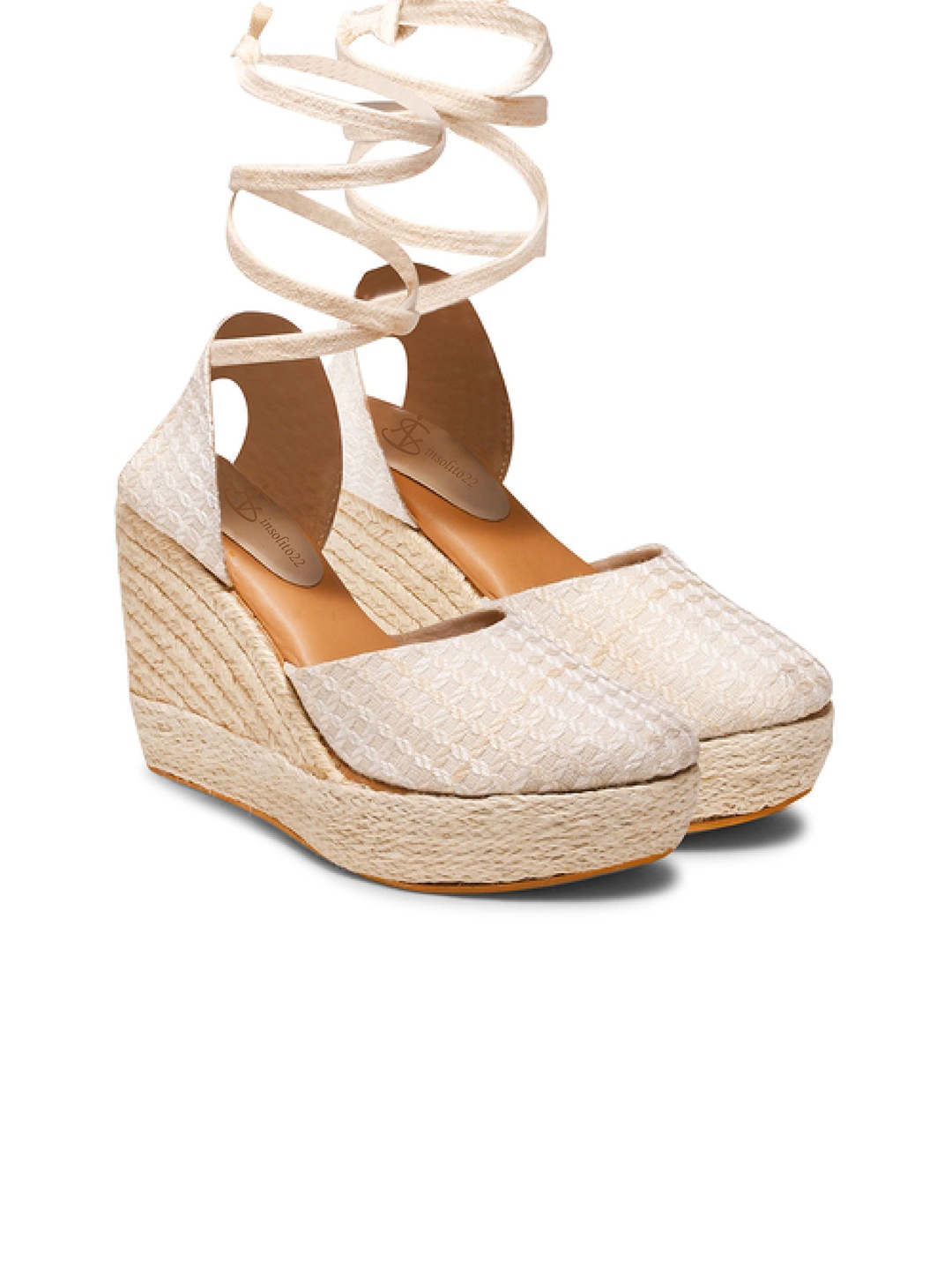 

Insolito22 Wedge Pumps, Off white