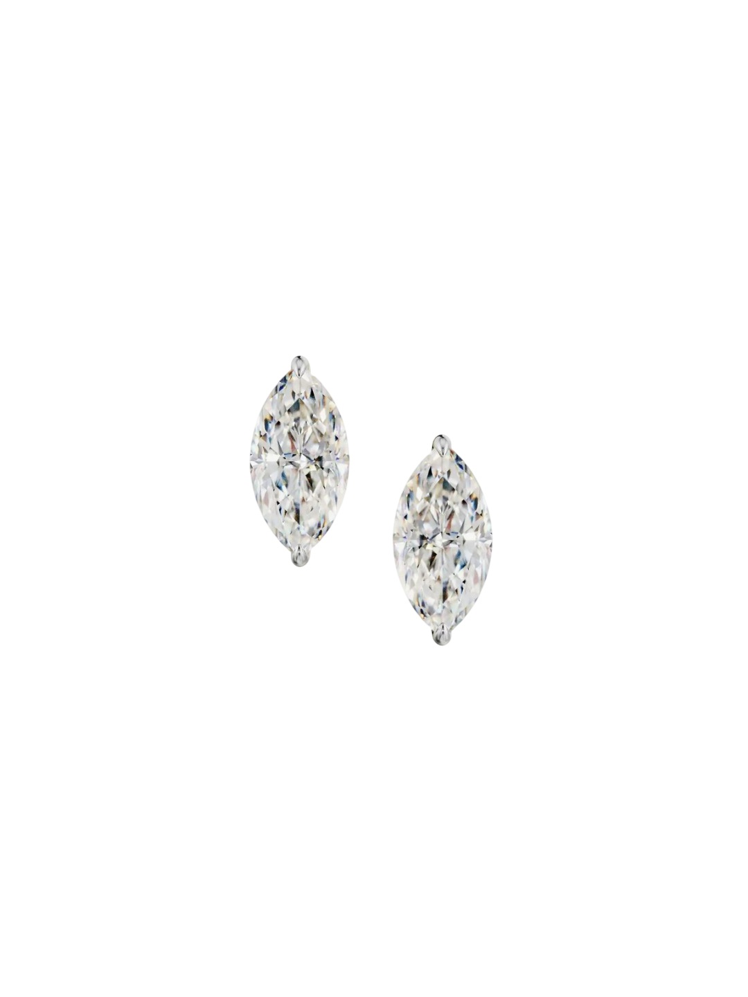 

Emori 2 CT Marquise Lab Grown Diamond Studs, Gold