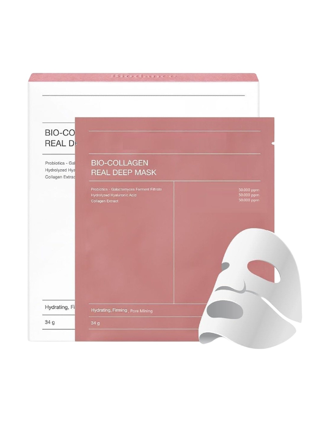 

Biodance Hydrating Bio Collagen Real Deep Mask - 34 g, White