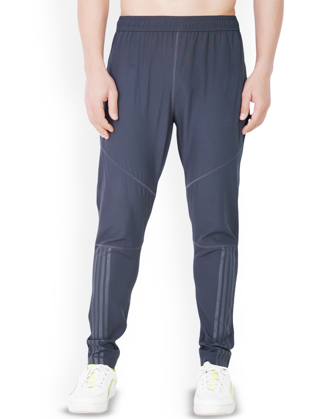 

GOTO Men Mid-Rise Track Pant, Grey