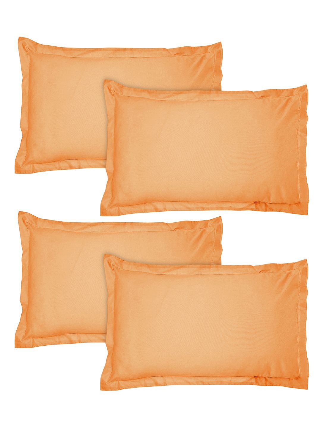 

Kuber Industries Beige 4 Pieces Pure Cotton Rectangle Pillow Covers