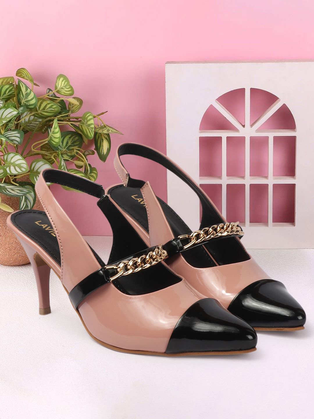 

Lavie Colourblocked Stiletto Pumps, Pink
