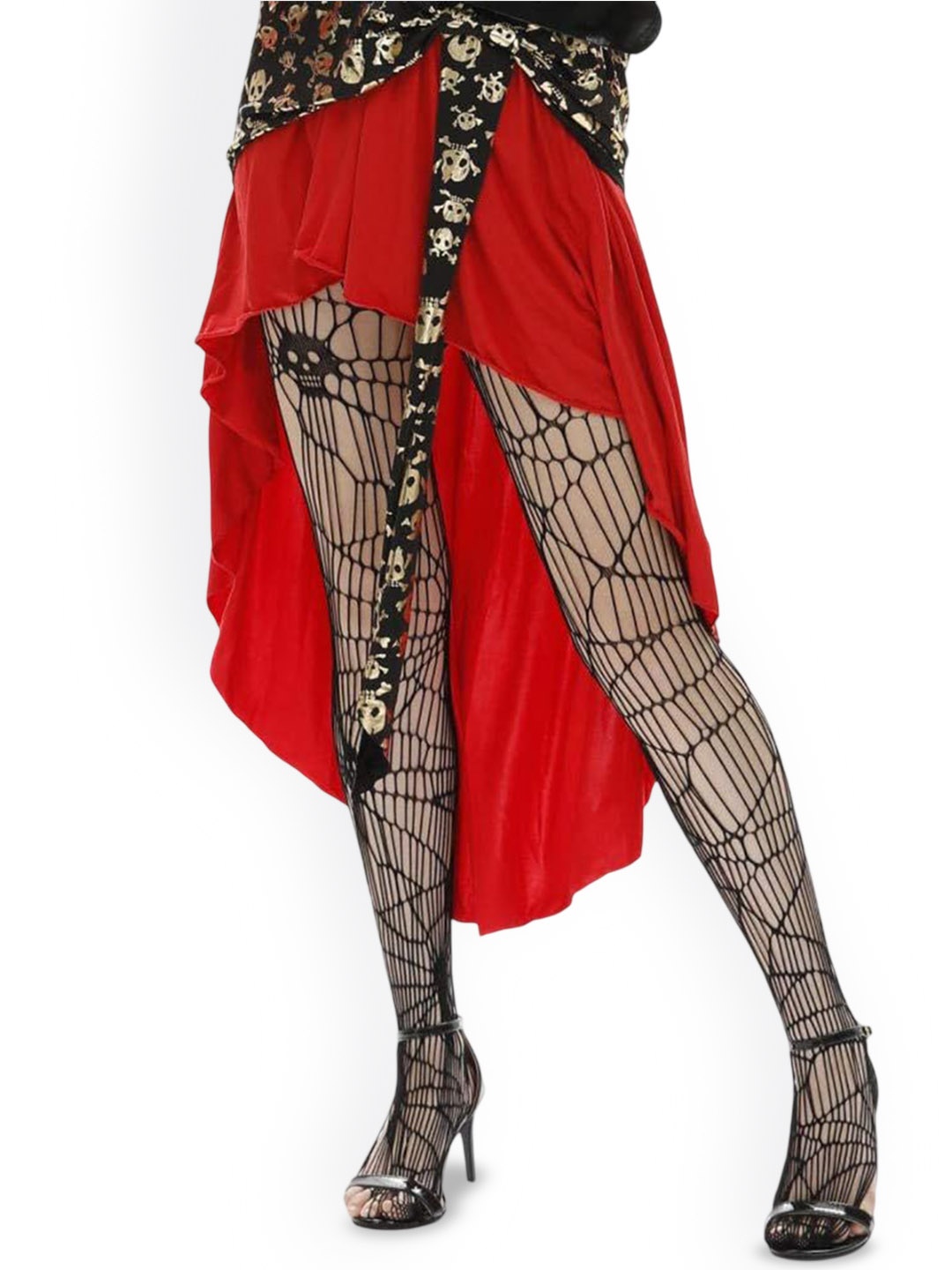 

Alexvyan High Waist Pantyhose Fishnet Stockings, Black