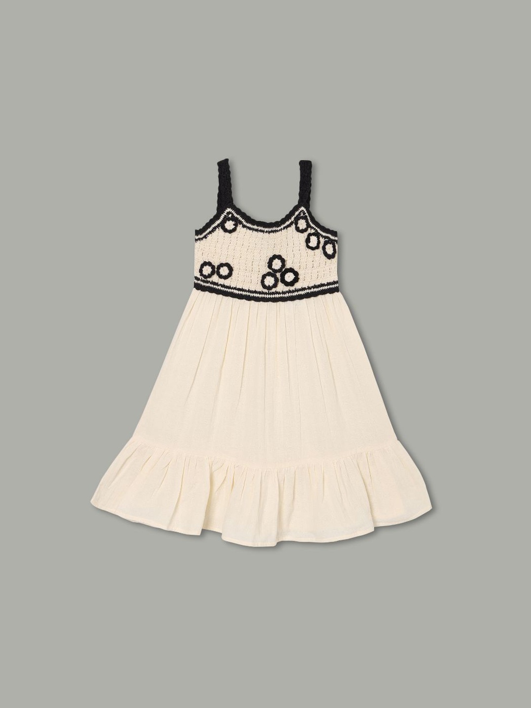 

Fame Forever by Lifestyle Girls Fit and Flare Dress, Off white