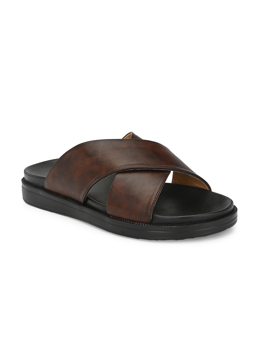 

Eego Italy Men Comfort Sandals, Brown