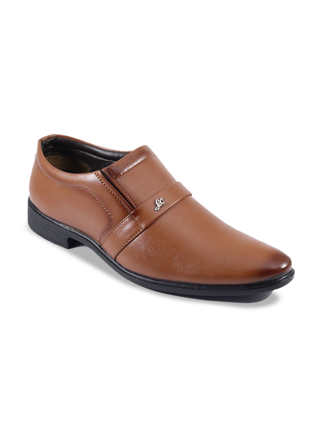 

HIDA Men Formal Slip-On, Tan