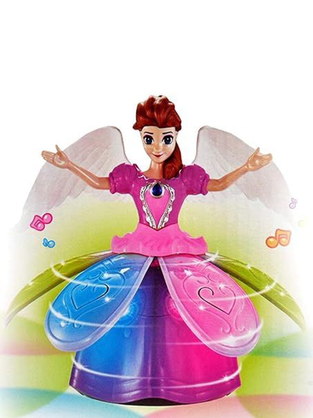 

Superstore BeOne Kids Dancing Angel Girl Robot With Lights and Music, Pink