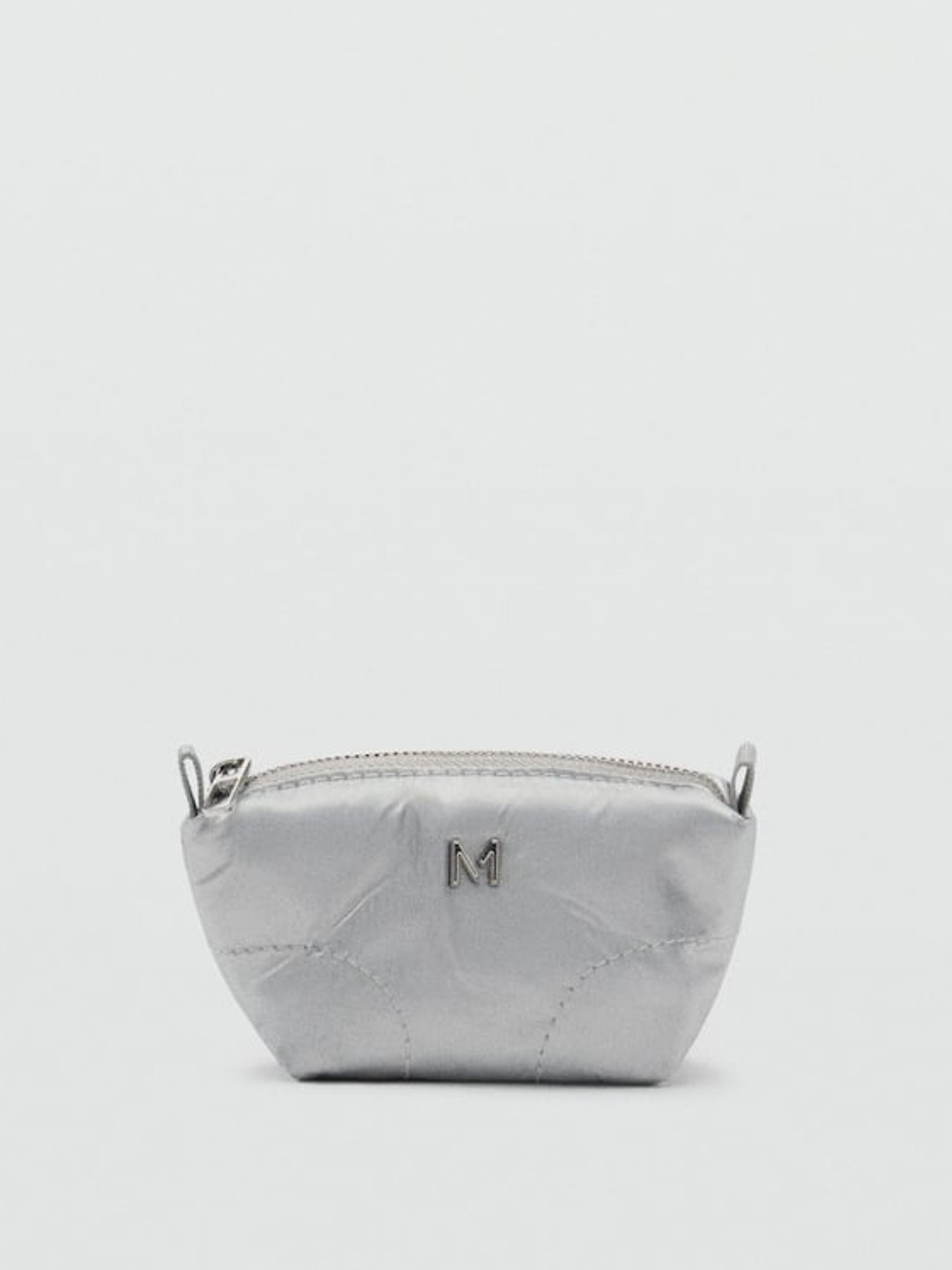 

MANGO Women Coin Purse, Silver