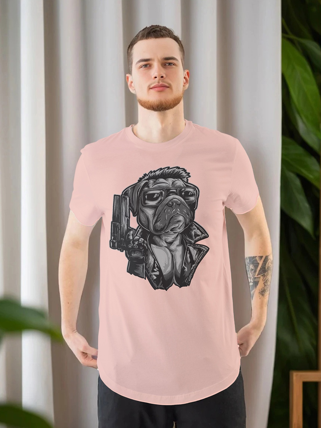 

Moda Rapido Men Printed T-shirt, White