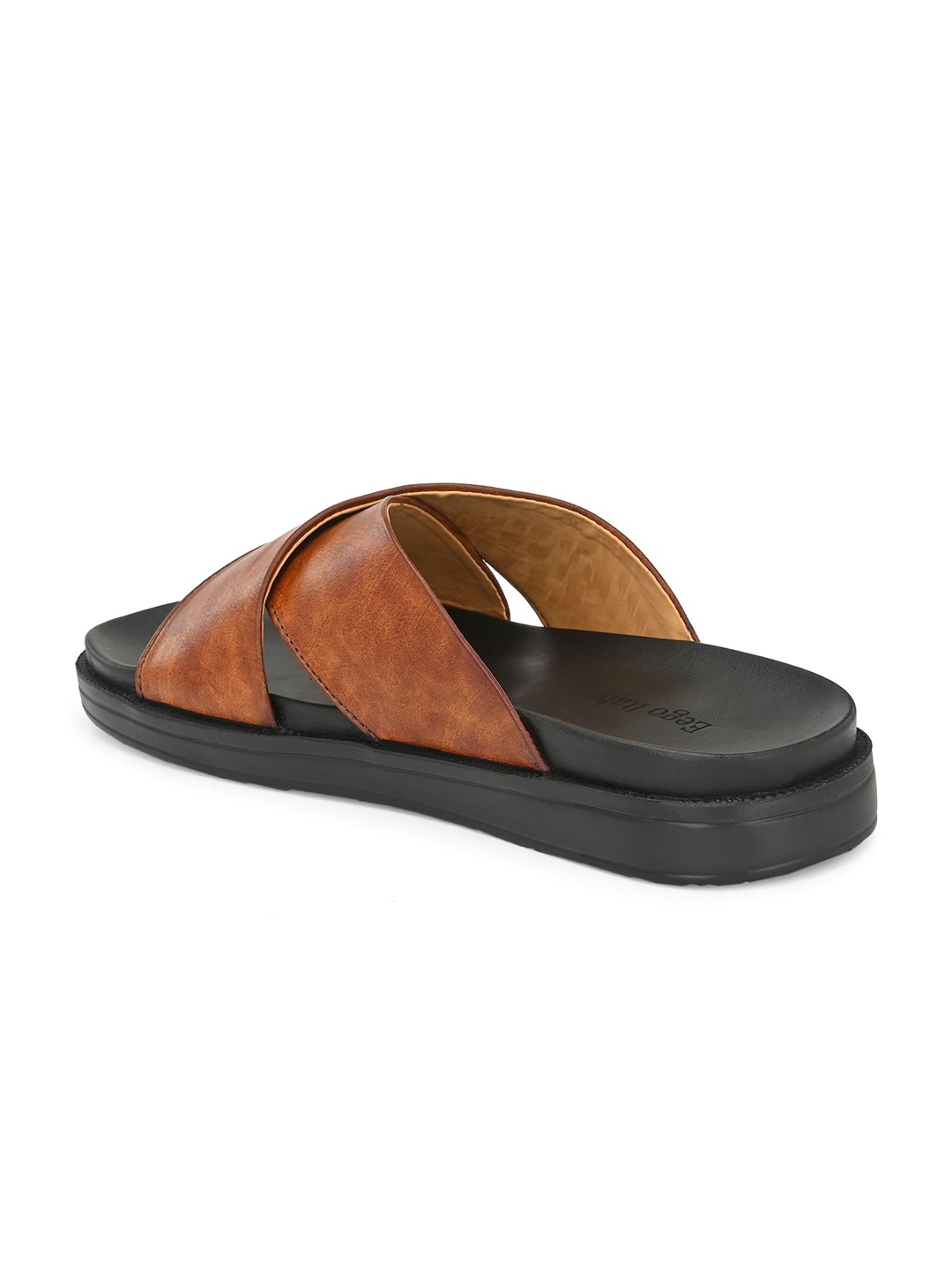 

Eego Italy Men Slip-On Comfort Sandals, Tan